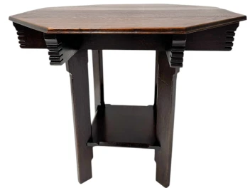 Arts & Crafts Art Nouveau Coffee Table, 1900s